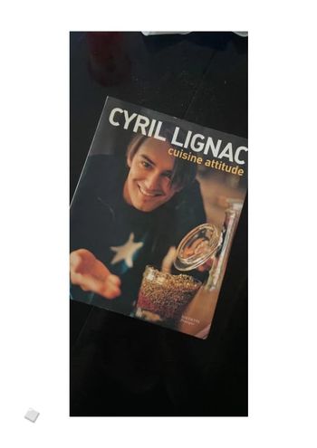 Livre de cuisine Cyril Lignac