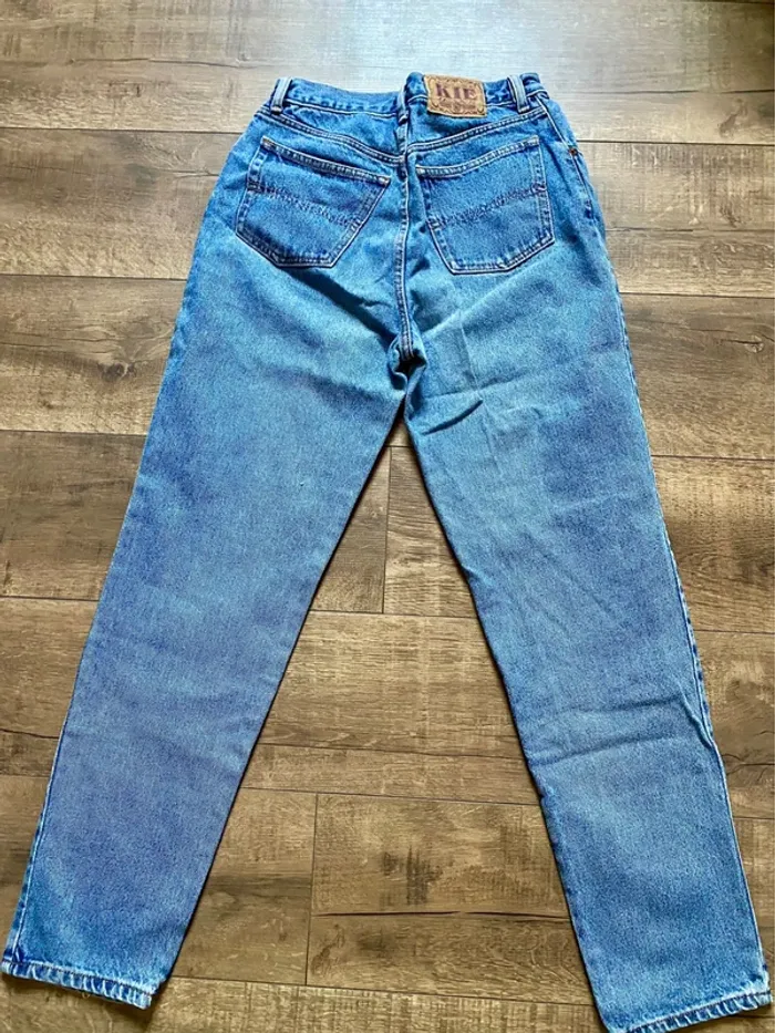 Jean vintage 40 trade mark kie bleu brut - photo numéro 5