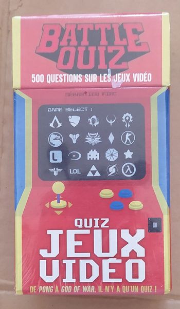 Battle Quiz : Jeux Vidéo - Jeu de société sous emballage - Prix Ferme