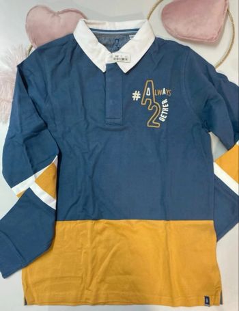 Polo garçon - neuf - Okaïdi - Taille 14 ans