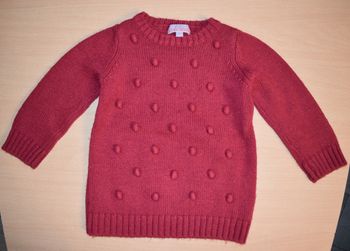 pull fille 2 ans