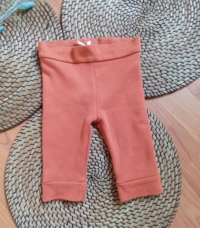 Ensemble pantalon + body + chapeau DPAM 3 mois - photo numéro 2