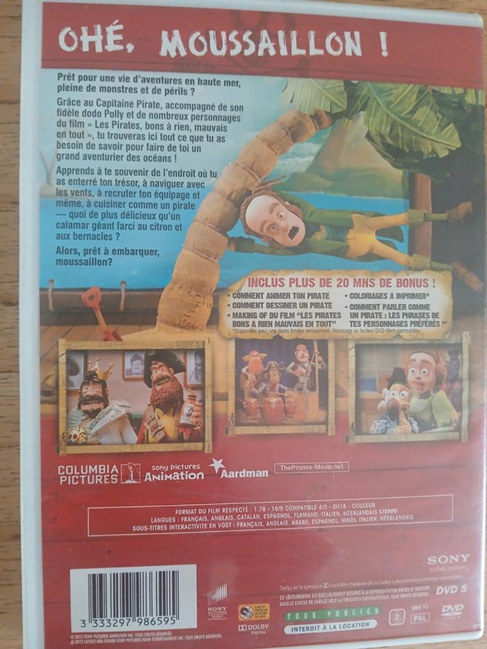 DVD toi aussi deviens un pirate - court métrage - photo numéro 2