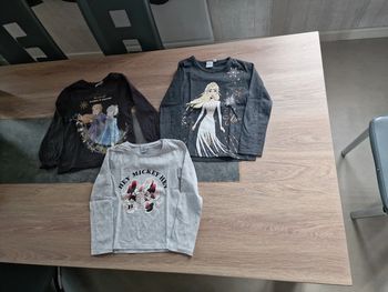 3 t-shirt manches longues