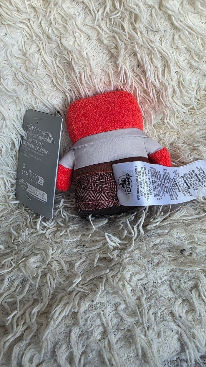 Peluche d'épaule disney aimanté vice versa colère disneyland paris - disney store - photo numéro 2