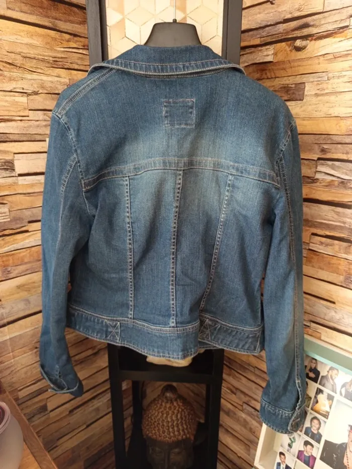 Veste en jean camaïeu t42 - photo numéro 13