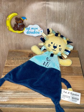 HAL01 doudou lion 🦁 pat & ripaton