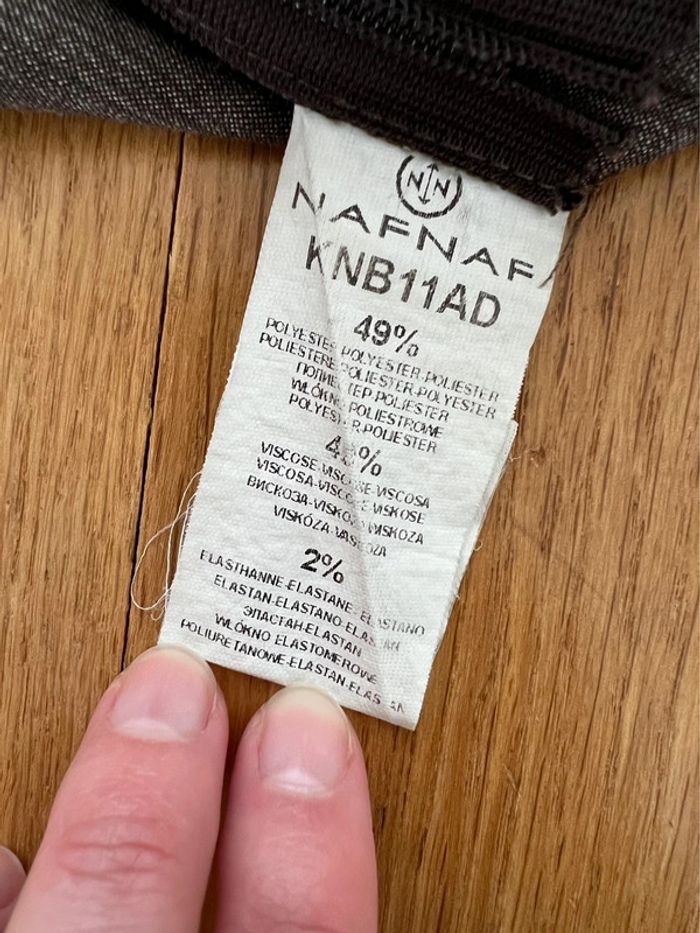 Short gris taupe Naf Naf taille 38 - photo numéro 7