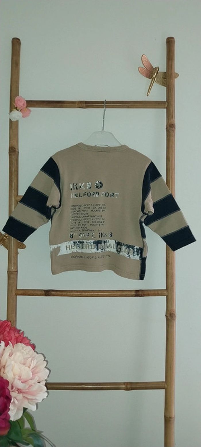 Sweat mariniere leger Ikks très bon etat 2 ans - photo numéro 2