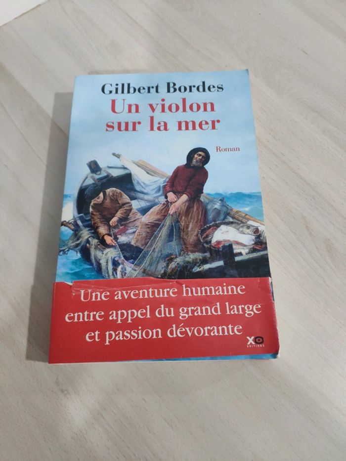 Livre grand format Un violon sur la mer Gilbert Bordes