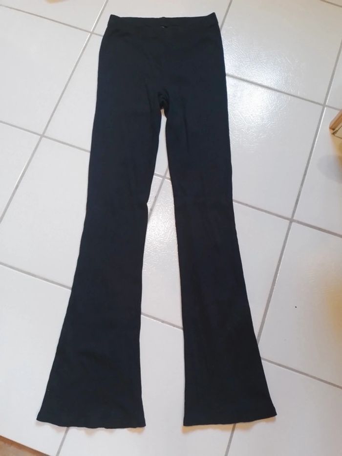 Legging noir femme patte d'éléphant Undiz - photo numéro 9