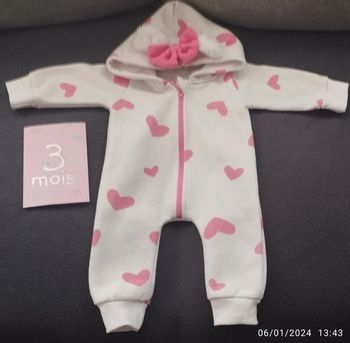Sur-pyjama 0-3mois