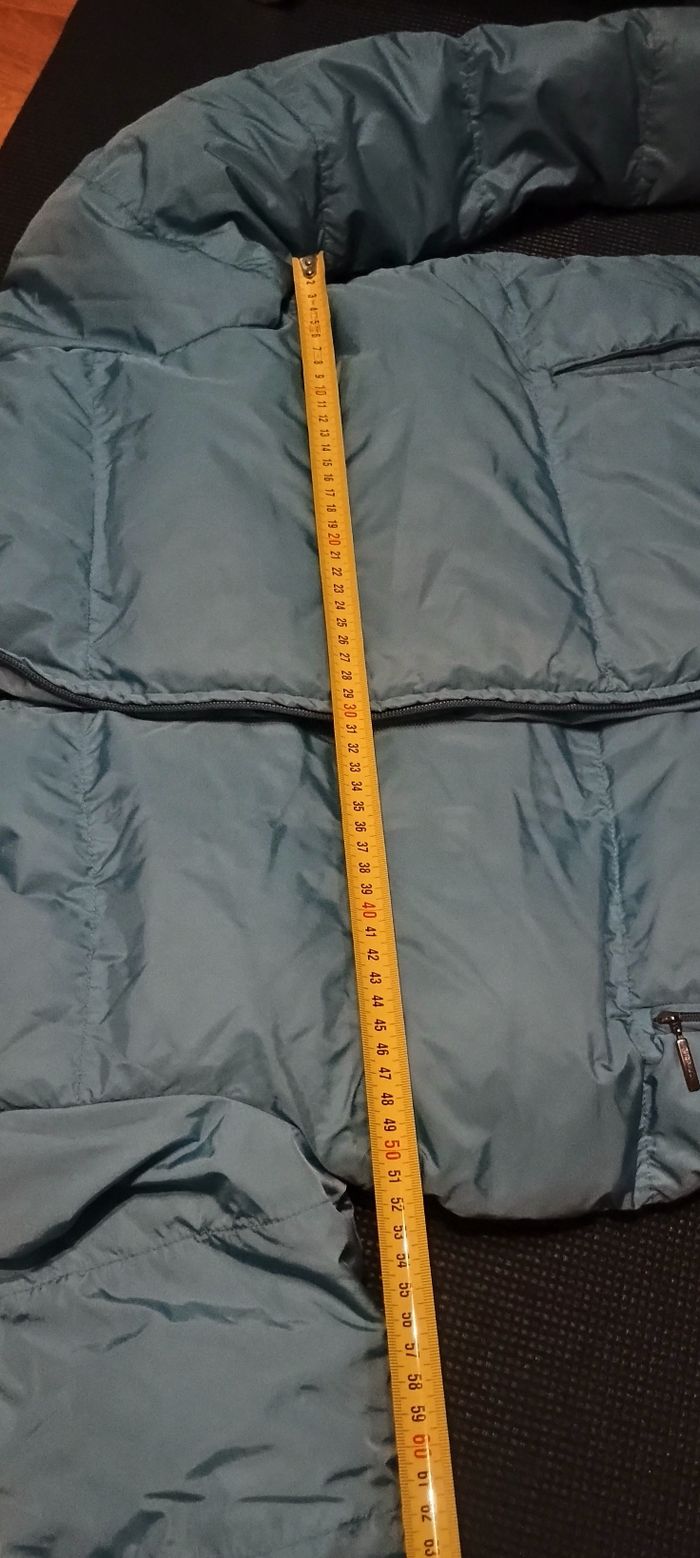 Doudoune Puff Puffer Vintage Burberry London Size M Polyamide Coton Bleu turquoise Unisex Mixte - photo numéro 7
