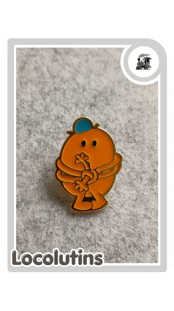 🚂 Pin’s Monsieur Madame Monsieur Chatouille