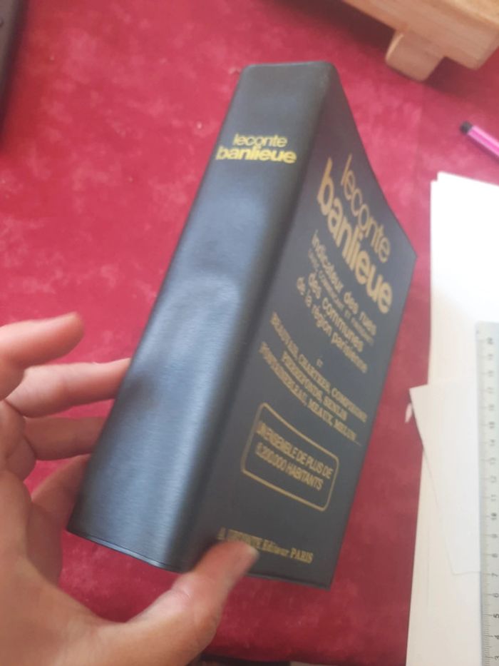 Livre leconte banlieue indicateur de rues p c - photo numéro 2