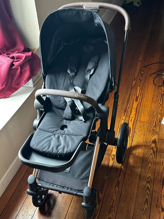 Trio PRIAM POUSSETTE CYBEX (châssis, Nacelle et siège aussi) - photo numéro 10