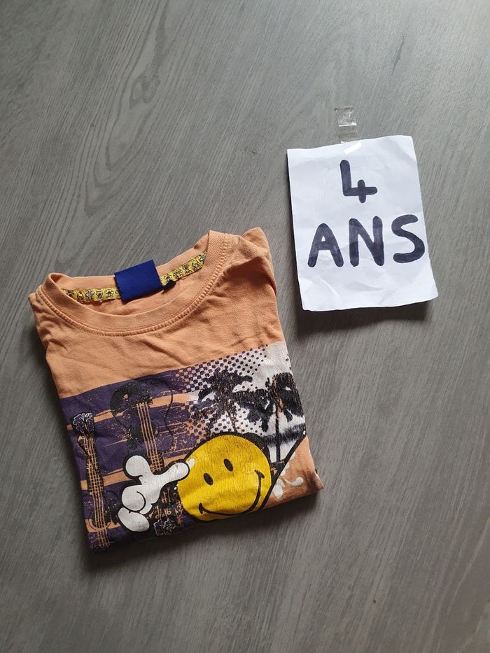 Maillot t-shirt 4ans garçon