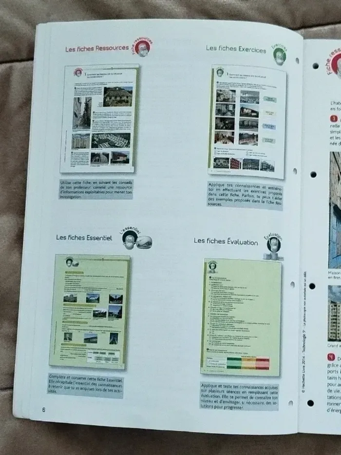 Livre technologie fiches détachables pour classe de 5e - photo numéro 6