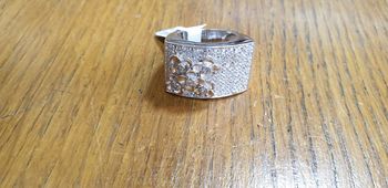 Neuve !Sublime bague argent et oxyde de zyrconium