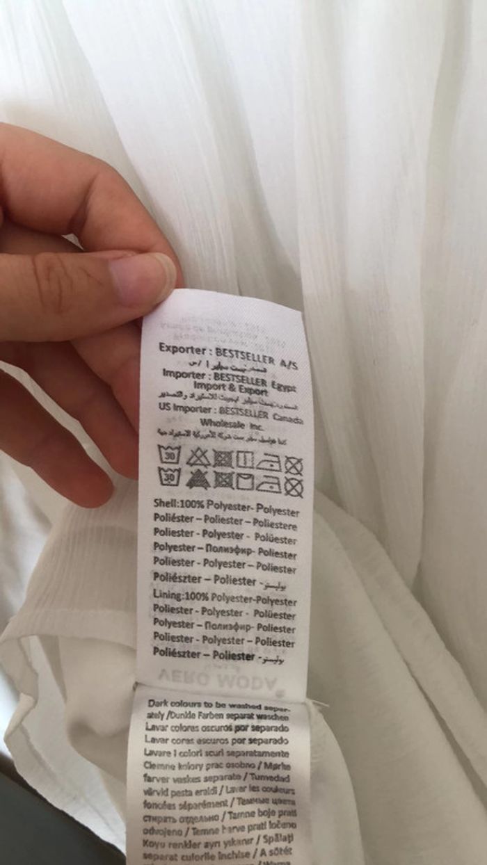 Débardeur blanc Vero Moda XS - photo numéro 4