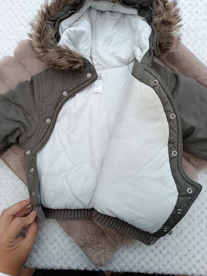 🔸Veste Manteau Mi-saison Obaibi Garçon 12 Mois🔸 - photo numéro 7