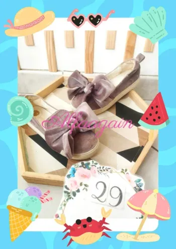Chaussures velours noeuds grises river island 29