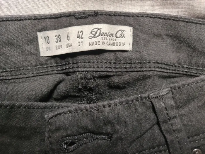 Jean skinny Denim Co. noir taille 38 - photo numéro 4