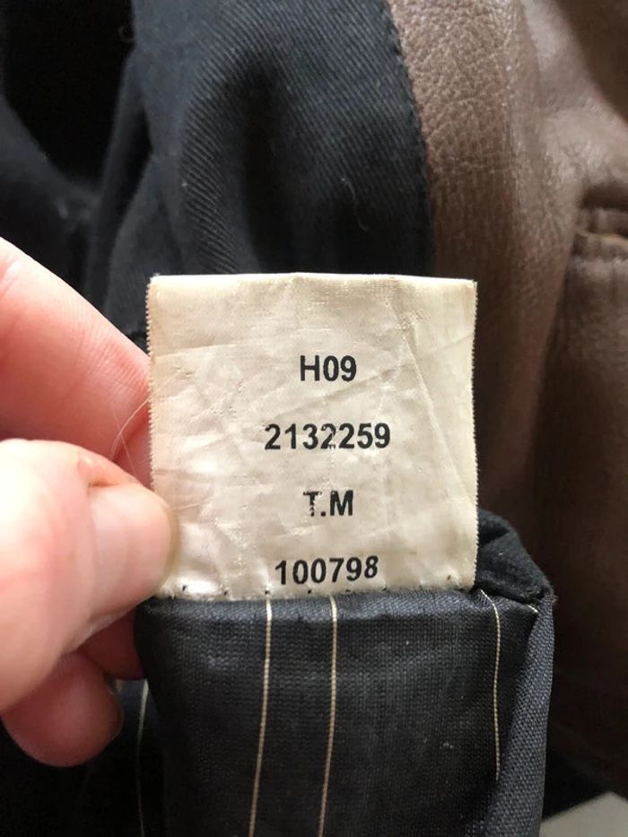 Veste en cuir d'agneau Devred T.M - photo numéro 12
