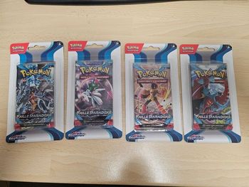 Artset Blister Booster Pokémon Faille Paradoxe EV4