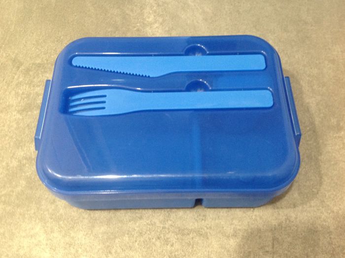 Lunch box / Boîte à repas bleue - photo numéro 10