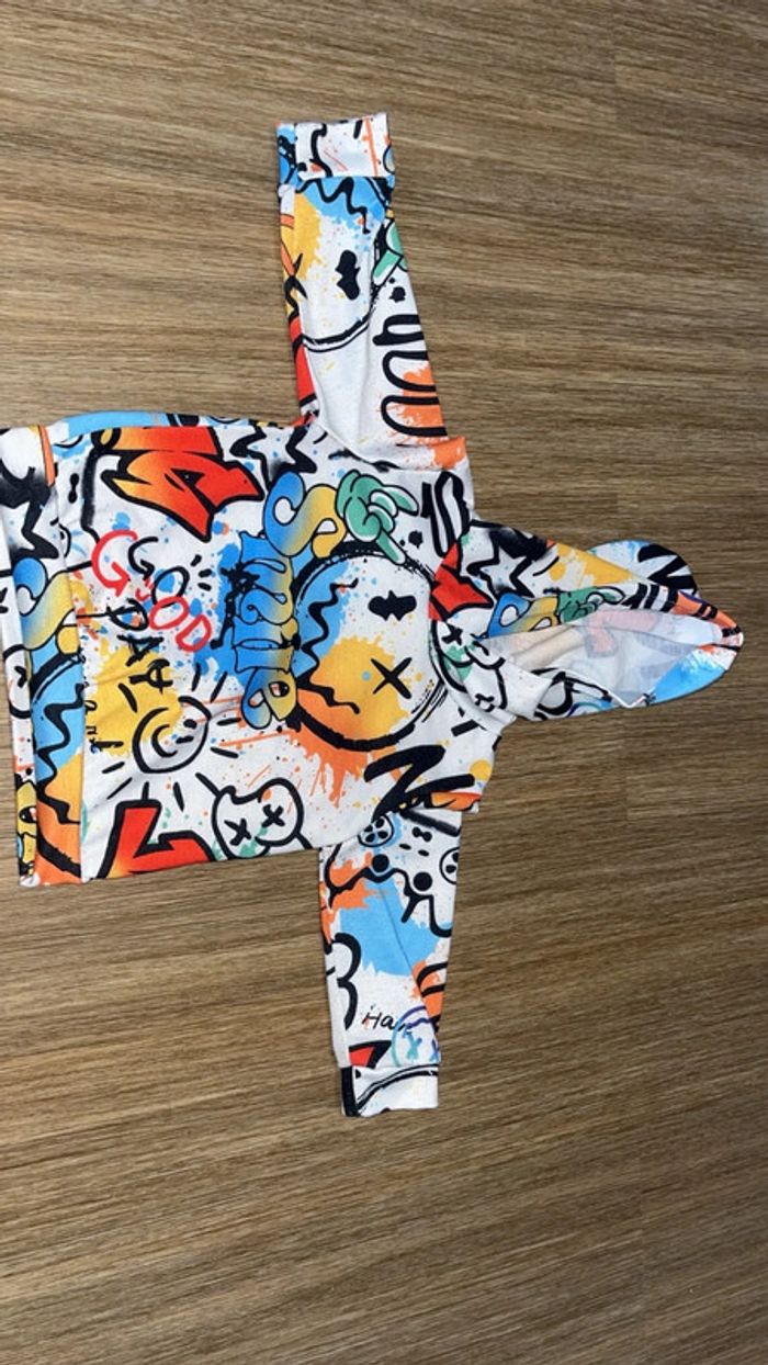 Ensemble pull à capuche + pantalon