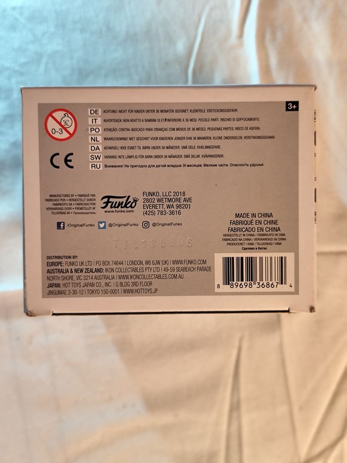 Figurine Funko Pop George R.R. Martin 01 Game of Thrones Spécial Édition Comicon - photo numéro 7