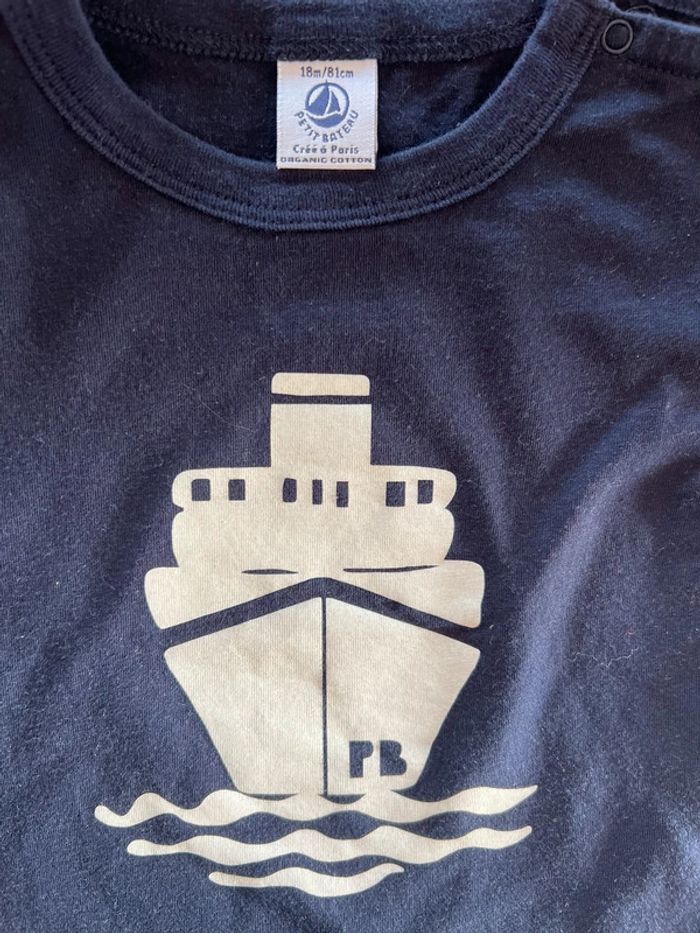 T-Shirt enfant garçon Petit Bateau - photo numéro 3