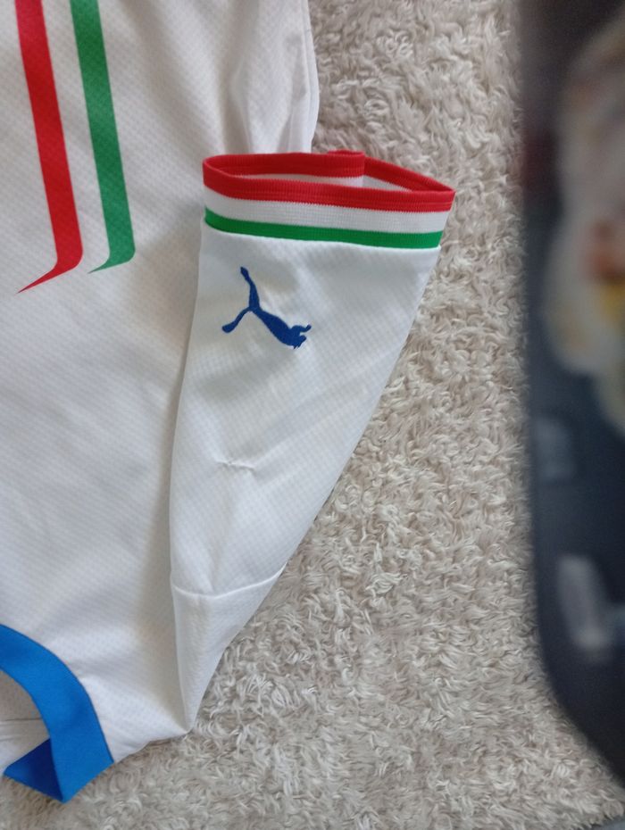 Maillot de football  puma entraînement Italie - photo numéro 5
