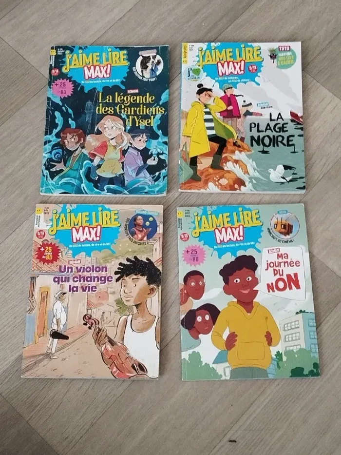 Lot de 26 livres BD et magazines enfants de 8 à 12 ans L100 - photo numéro 6