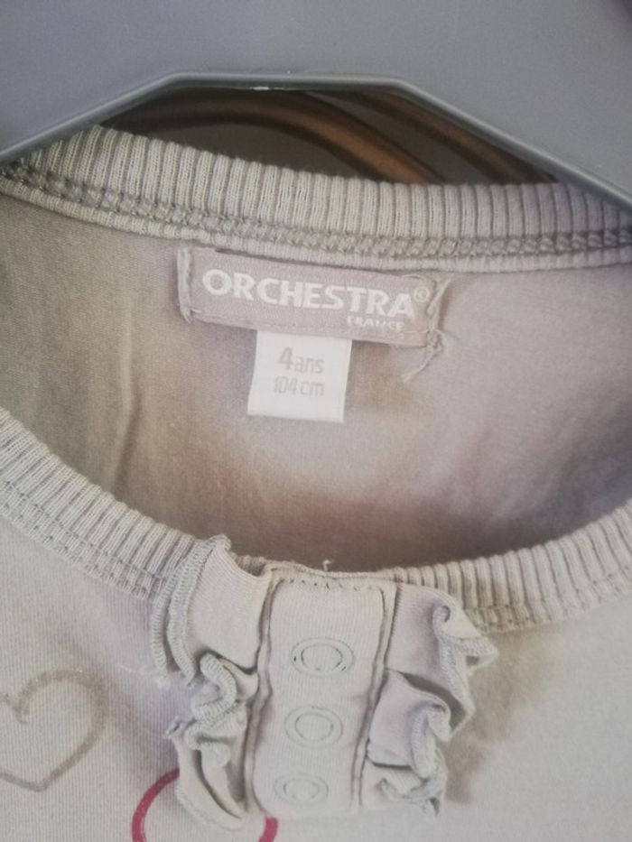 Débardeur fille Orchestra T4ans - photo numéro 4