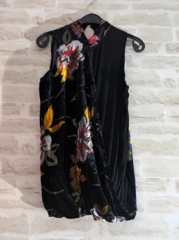 Tunique Desigual style velours - Taille L - Neuf avec étiquette
