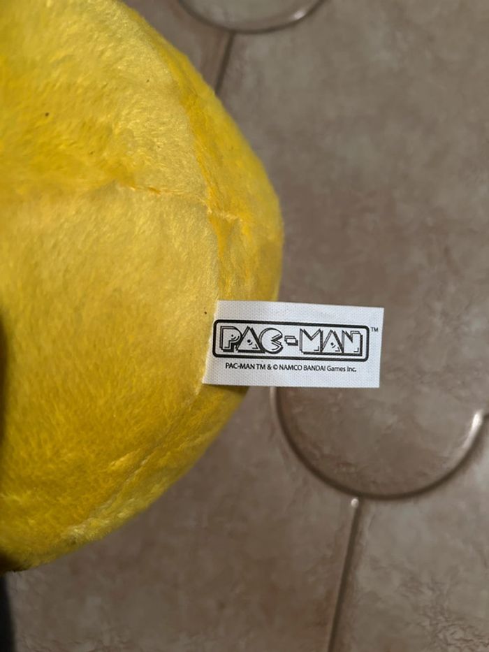 Peluche ancienne vintage pac-man comme neuve - photo numéro 8