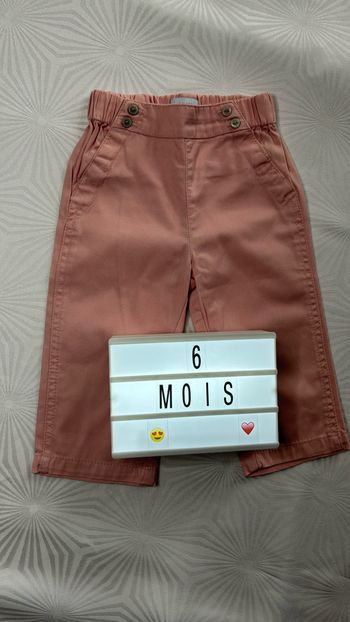 Pantalon léger fille 6 mois tex baby