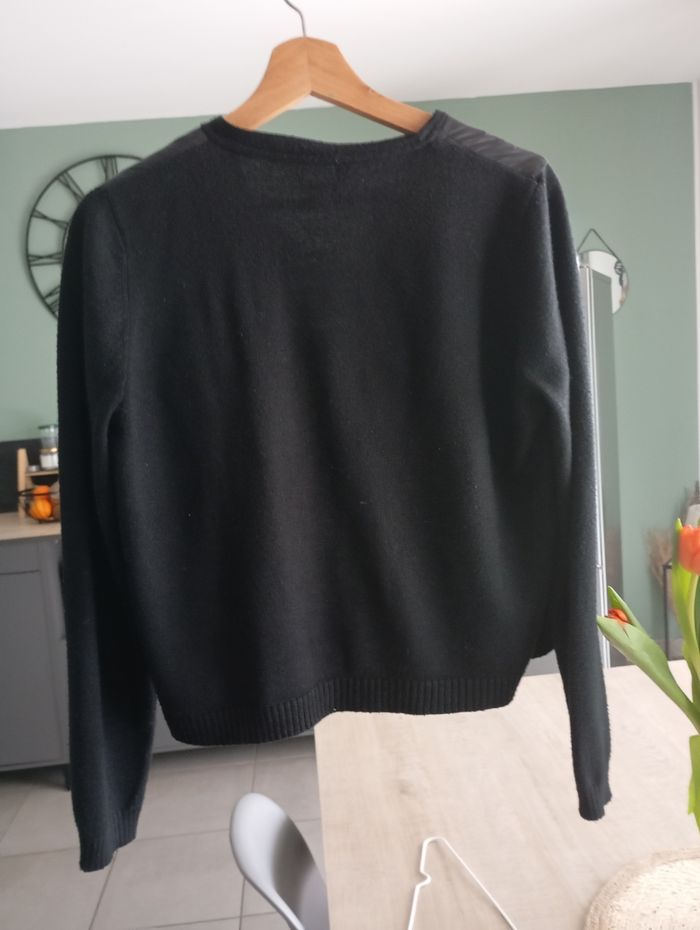 Gilet moitié matelassé moitié laine taille 38 - photo numéro 4