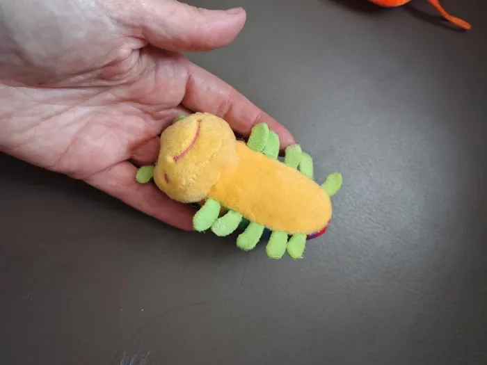 Mini chenille multicolore - photo numéro 2