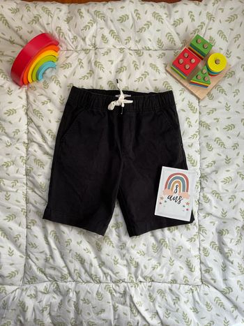 short noir lien de serrage monoprix 8 ans