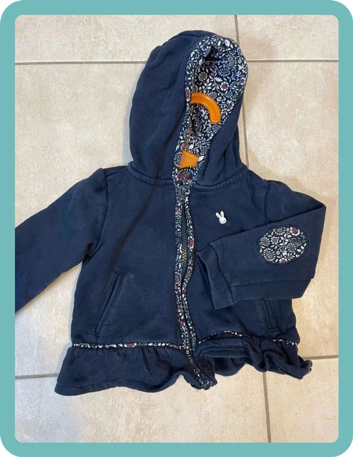 Gilet à capuche 3 ans sergent major - photo numéro 2