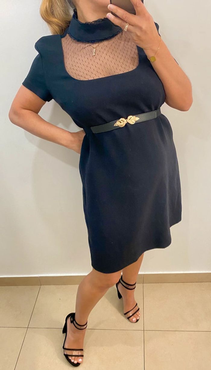 Superbe Robe Chic Droite Taille 42 - photo numéro 3
