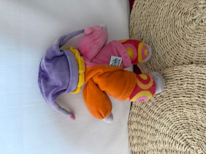 CLOWN MOULIN ROTY GINO GRELOT ARLEQUIN - Moulin Roty vintage - photo numéro 2