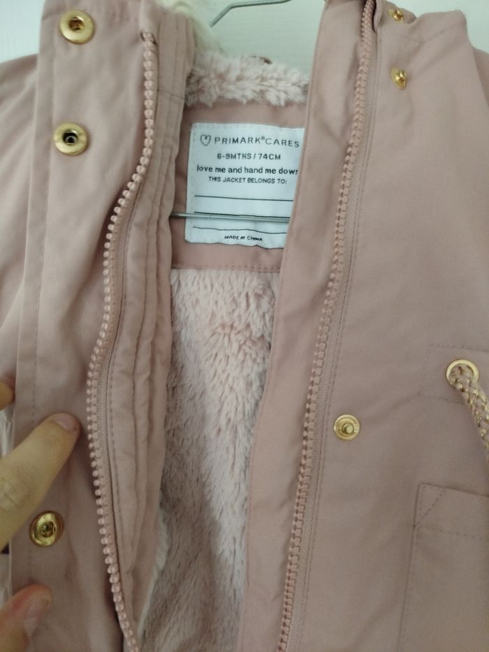 Parka fille 6/9 mois - photo numéro 3