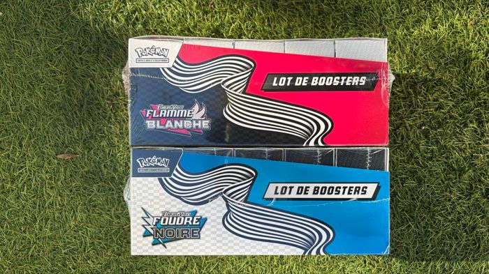 Lot de cartes Pokemon boosters display de 10 bundles scellés écarlate et violet ev10.5 foudre noir et foudre blanche - photo numéro 4
