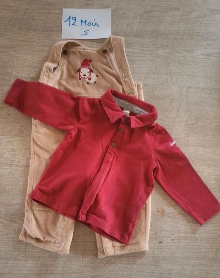 Ensemble 2 pièces bébé 12mois - photo numéro 2