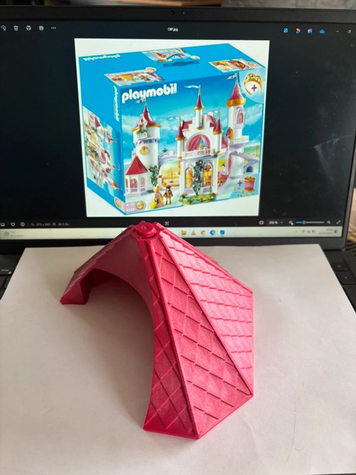 Pièces détachées Toit 30519480 Palais de princesse playmobil 5142