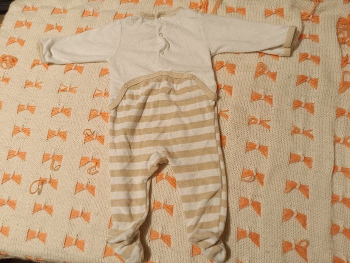 💙 Pyjama bébé – In Extenso (68 cm) 💙 - photo numéro 3